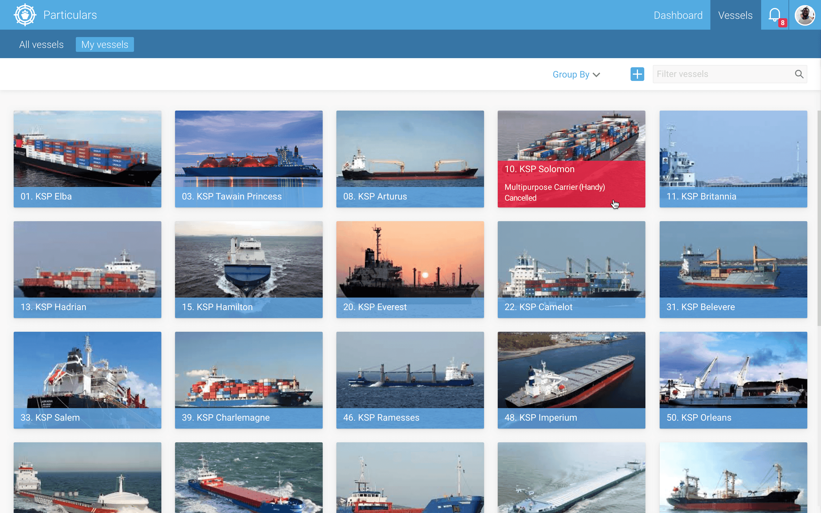 Curious to learn more about CFM Vessel Particulars?